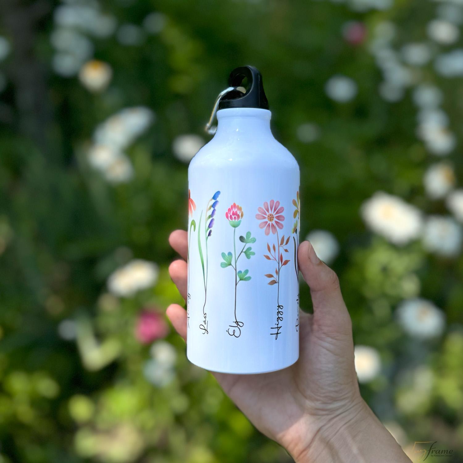 Motiváló virágok-kulacs 500 ml