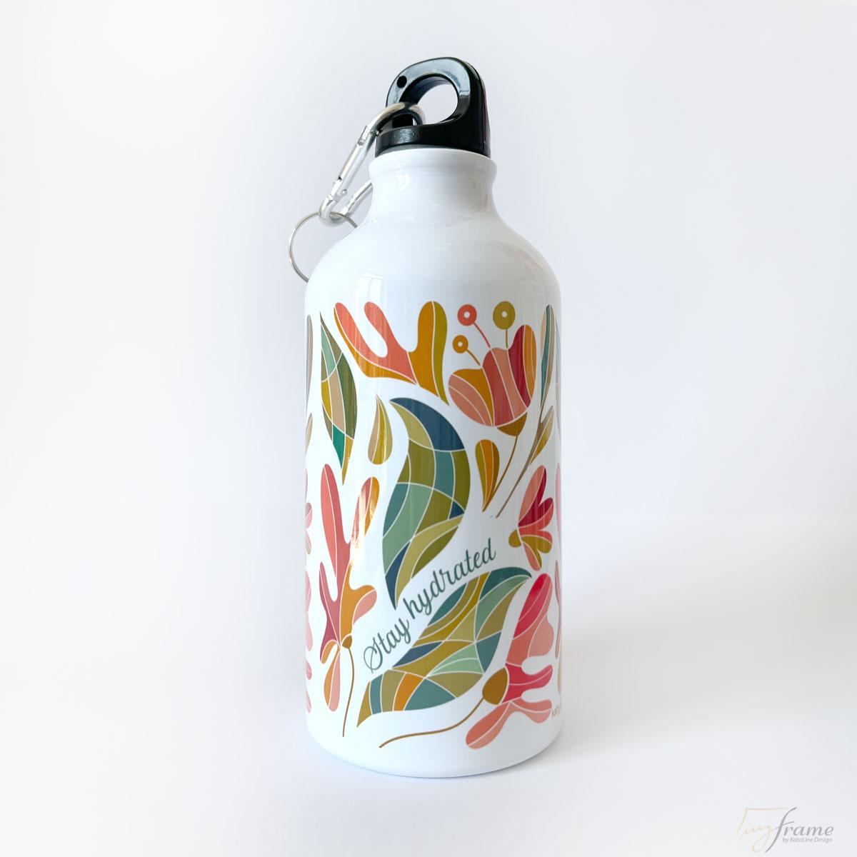 Good vibes only! - alumínium kulacs 500 ml.